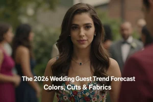 The 2026 Wedding Guest Trend Forecast (Colors, Cuts & Fabrics)
