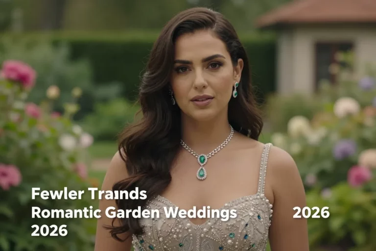 Jewelry Trends for Romantic Garden Weddings 2026