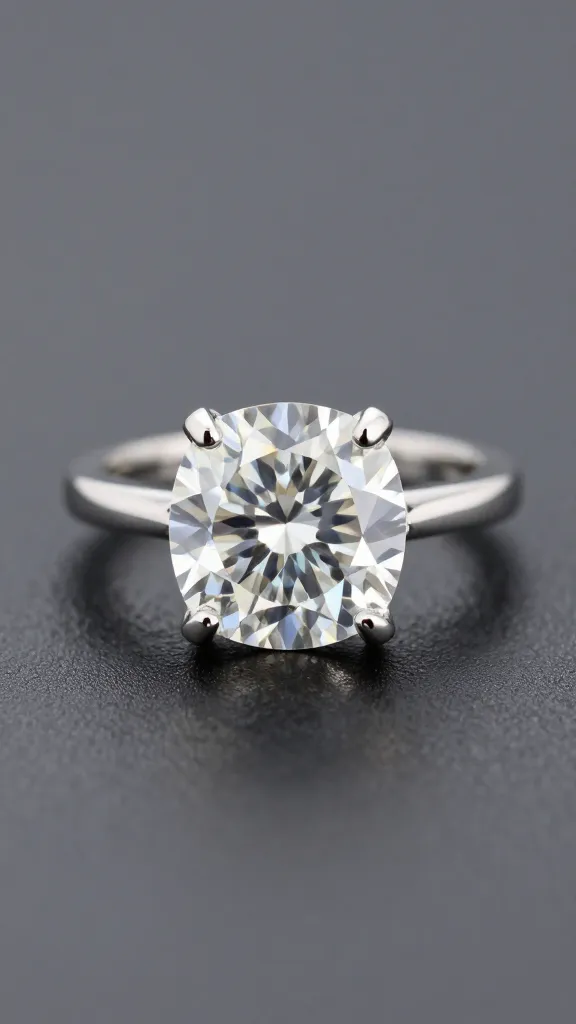 cushion-cut diamond ring with stepped deco shoulders