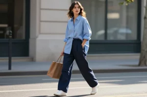 Steal These 10 Loose Blue Outfit Ideas for Women