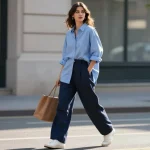 Steal These 10 Loose Blue Outfit Ideas for Women