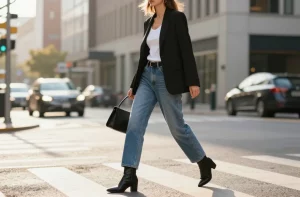 12 Loose Jeans Outfits That Mix Comfort with Chic Now