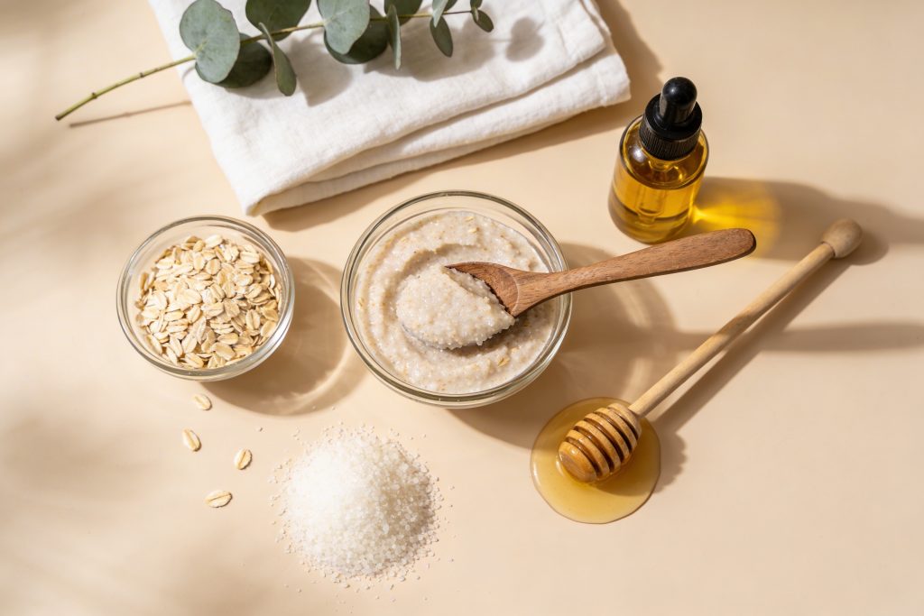 Glow Up Fast Face Scrub Homemade Recipe for Gentle Exfoliation