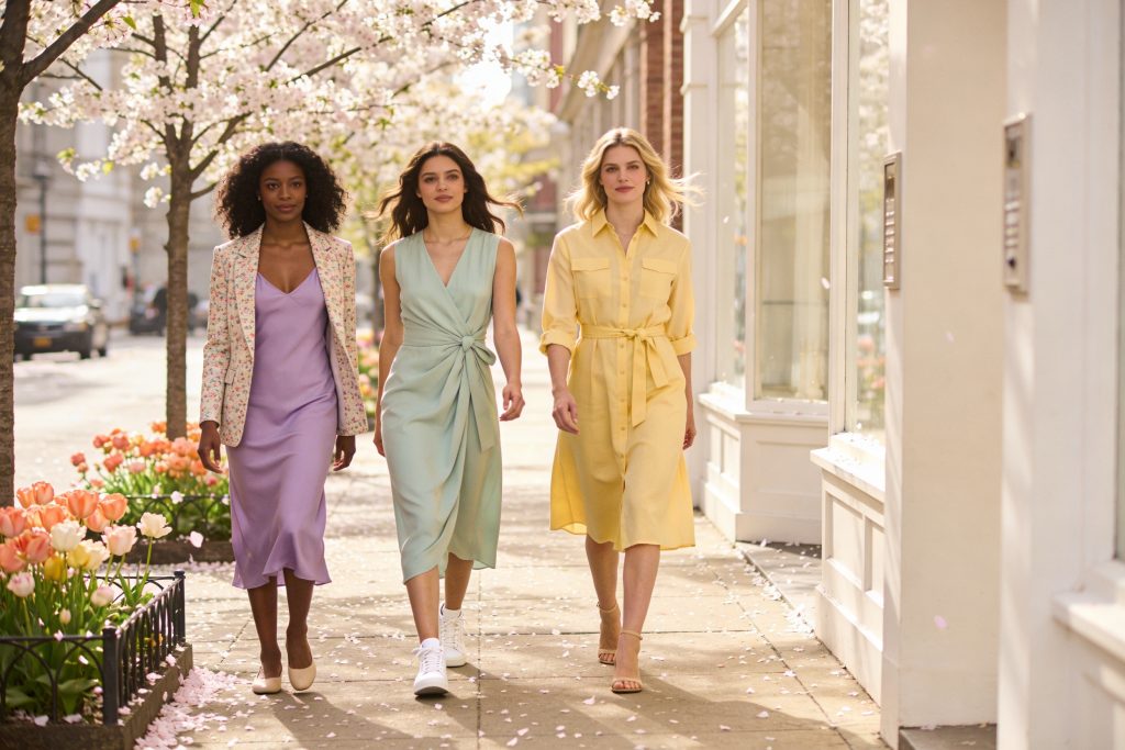 Color Crush: Pastel and Floral Spring Dress Outfits You’Ll Adore Now