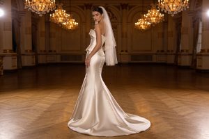 12 Satin Wedding Dresses That Radiate Pure Sophistication: Luxe Edition