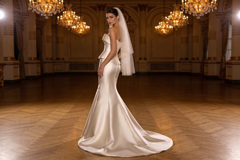 12 Satin Wedding Dresses That Radiate Pure Sophistication: Luxe Edition