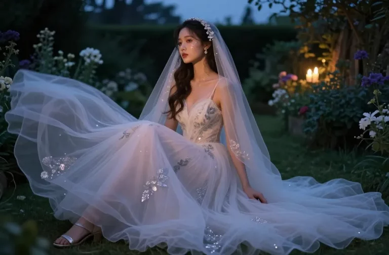 10 Ethereal Wedding Dresses That Look Straight Out of a Fairy Tale: Dream Glimmers