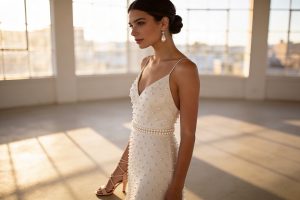 12 Pearl Simple Wedding Dress Ideas for the Modern Bride You’Ll Love