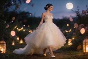 13 Tulle Wedding Dress Styles with Romantic Pearl Accents: Dreamy Gowns Await