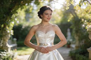 12 Timeless Wedding Dress Designs Featuring Pearl Detail: Elegant Pearls