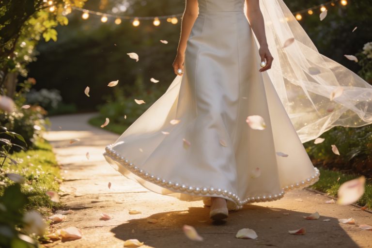 13 Ethereal Wedding Dress Styles with Soft Pearl Accents Unveiled