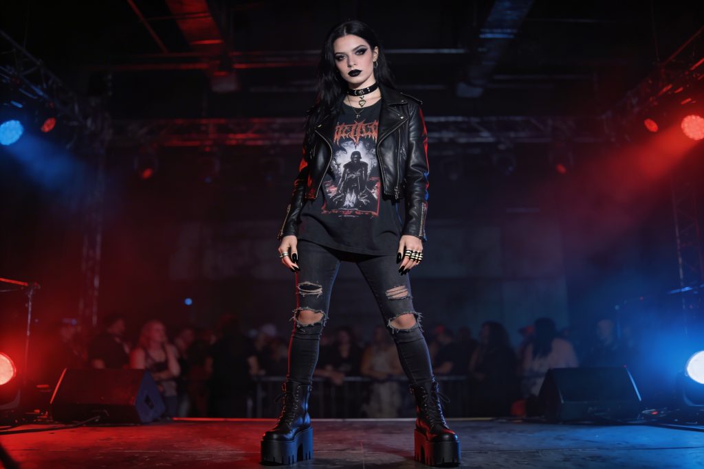 15 Edgy Metal Concert Outfit Ideas for Women: Fearless Fits