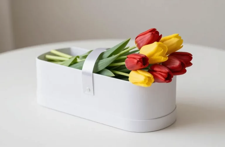 12 Flower Box Gift Ideas Using Simple Tulip Arrangements: Easy Gift Magic