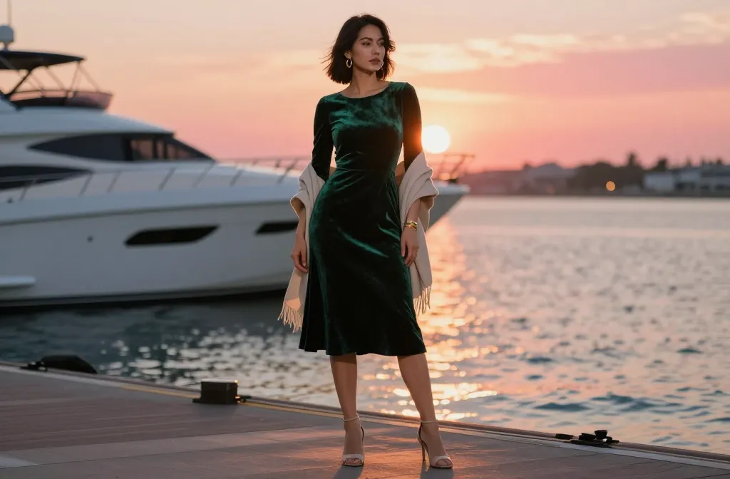 Sunset Boat Cruise Style: 10 Elegant Dinner Outfits That Aren’T Boring — Glam Sunset Edition