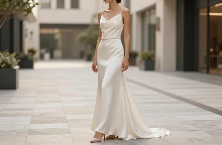 Minimalist Gown Wedding: 5 Looks for Less Is More Glam
