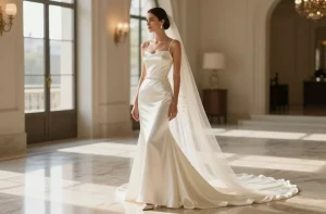 Glam Looks: Wedding Gown Silk Ideas for Wow Factor