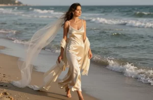 Beach Wedding Dress: Effortless Chic by the Sea