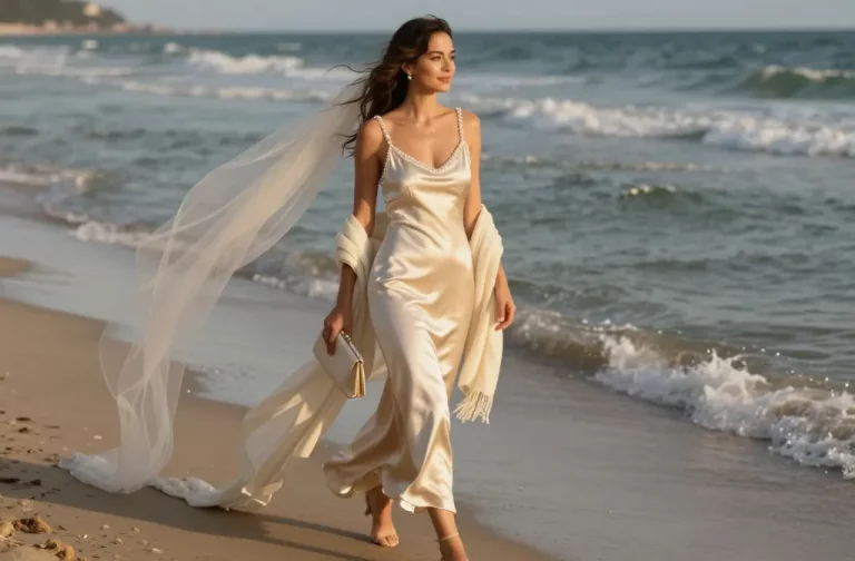 Beach Wedding Dress: Effortless Chic by the Sea