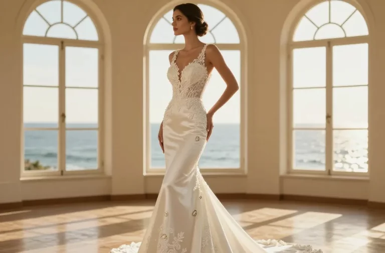 Mermaid Wedding Dress Elegant: a Stunning Silhouette to Swoon Over