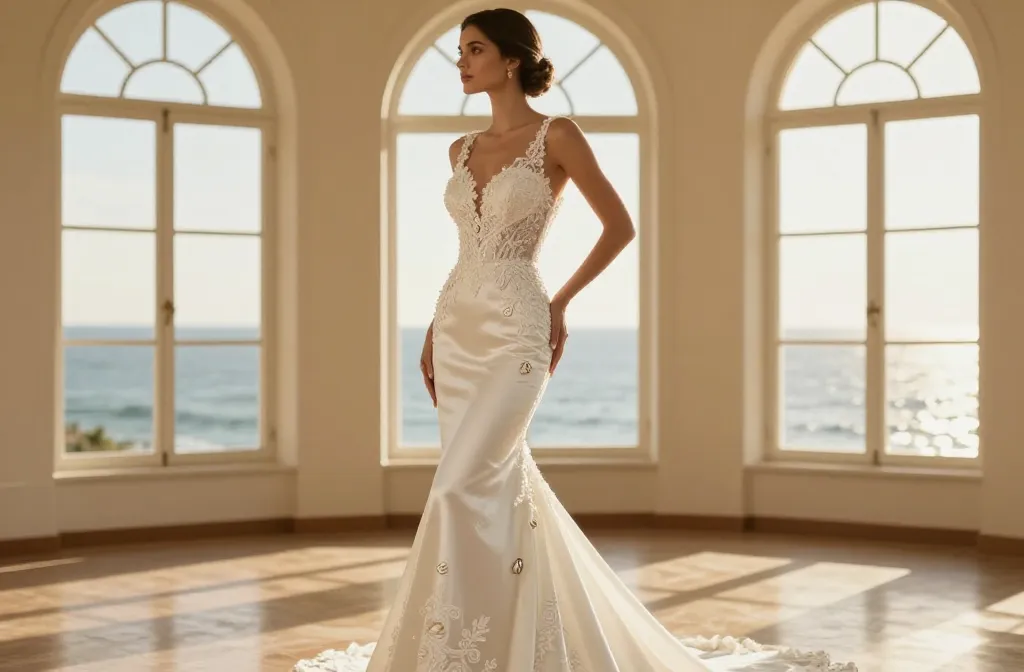 Mermaid Wedding Dress Elegant: a Stunning Silhouette to Swoon Over