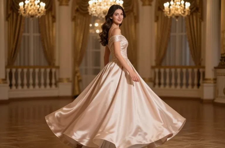 Wedding Dress for Debutante Ball: Glow Shot Ready