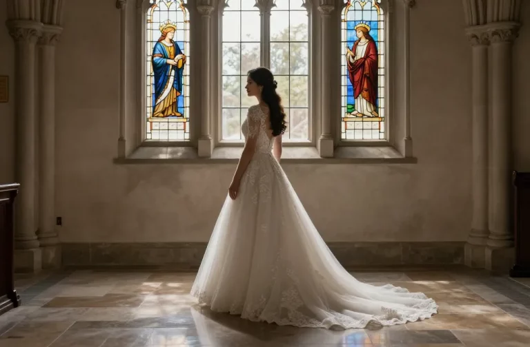 Church Wedding Dress Classic: Timeless Vows, Timeless Style