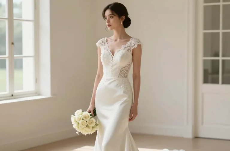 Charlotte York Wedding Dress: Timeless Bride Vibes