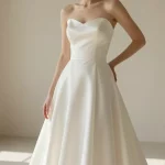 Minimalist a-Line Wedding Dress: Effortless Elegance That Lasts