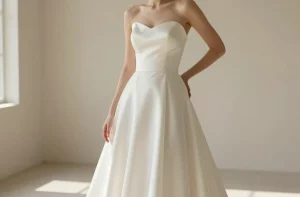 Minimalist a-Line Wedding Dress: Effortless Elegance That Lasts