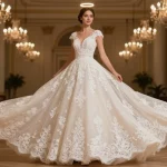 Lace Ball Gown Wedding Dress: Fairy-Tale to Modern Romance