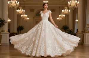 Lace Ball Gown Wedding Dress: Fairy-Tale to Modern Romance