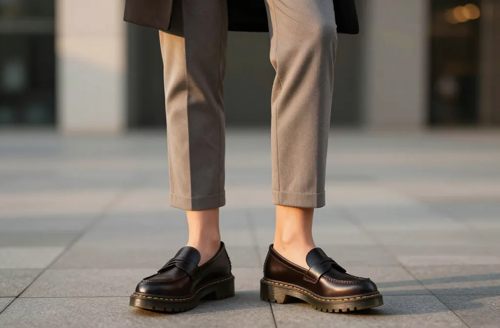 9 Doc Martens Loafer Outfits That Are Low-Key the Most Versatile Shoes You Own