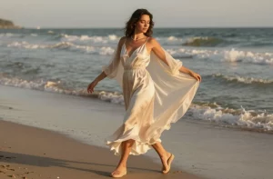 Beach Wedding Dress Ideas for a Relaxed Romantic Ceremony: Effortless Vows