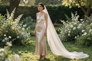 Wedding Dress Inspiration for a Minimal and Romantic Look: Effortless Glow