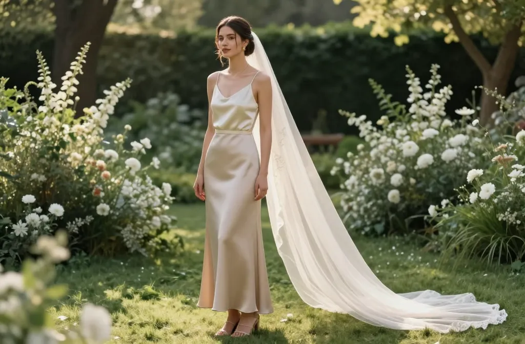 Wedding Dress Inspiration for a Minimal and Romantic Look: Effortless Glow