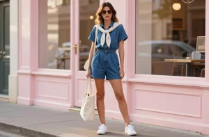 26 Jean Romper Outfit Summer Styles to Try: Chic + Cool