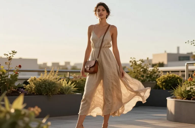 10 Linen Dress Short Styles for a Soft Summer Date Night: Glow Easily