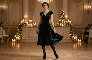 Best Wedding Guest Dresses for Winter: Velvet & Velvet Glow Up