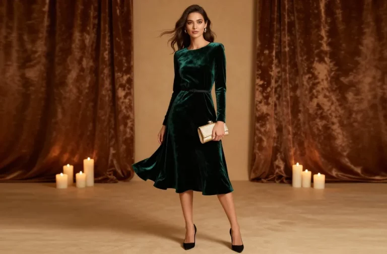 Best Wedding Guest Dresses for Fall: Velvet & Velvet-Glow Night Out
