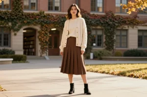 14 Cute School Outfits for Crisp Fall Mornings: Cozy Picks for Campus