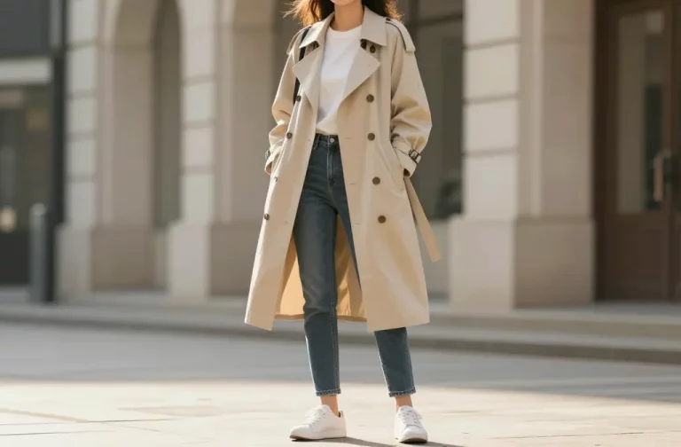 How to Wear a Short Trench Coat Without Looking Too Formal in Style