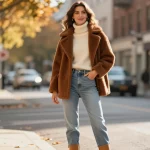 15 Brown Jacket Outfit Ideas for Autumn: Chic Autumn Edits