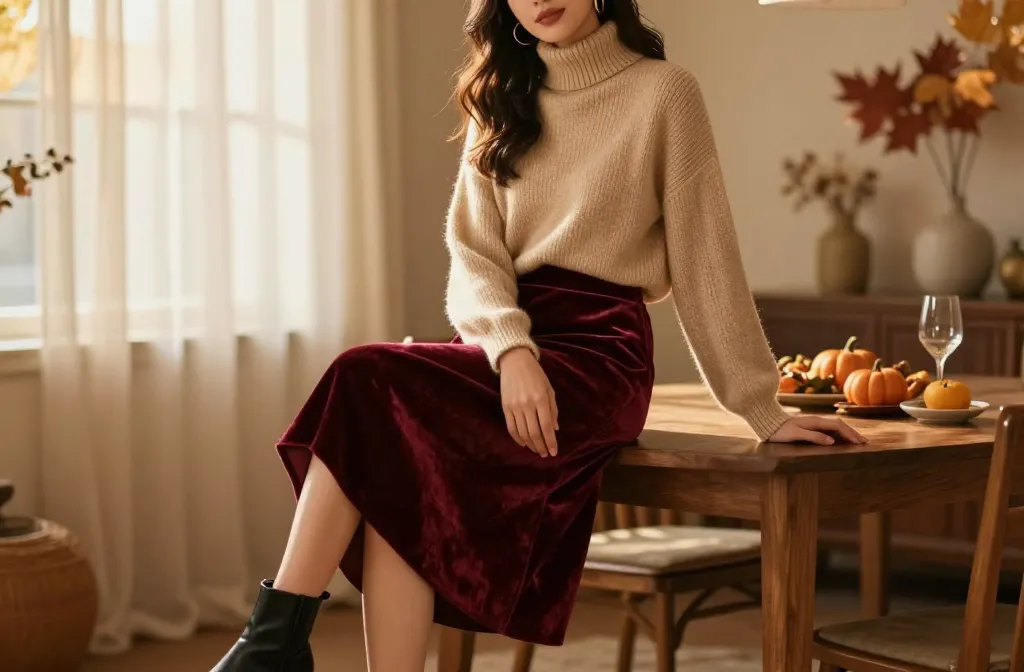24 Fall Outfit Ideas for Thanksgiving: Cozy Chic Edition