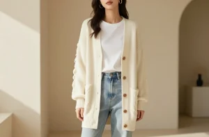 14 Knit Cardigan Outfit Ideas That Feel Cozy but Look Put-Together: Cozy Knit Staples
