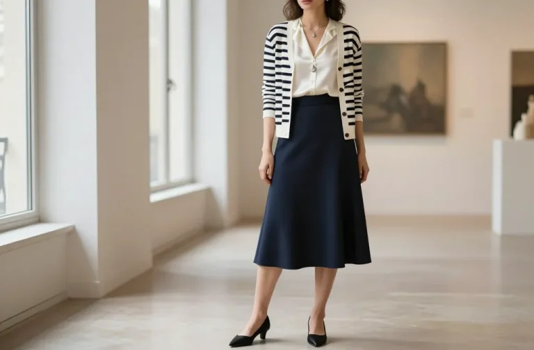 12 Striped Cardigan Outfit Ideas for a French-Inspired Wardrobe: Chic Stripes Unveiled