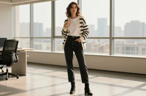 15 Striped Cardigan Outfit Ideas That Make Everyday Dressing Easy Unlocked