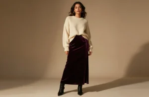 12 Witchy Thanksgiving Outfits with Maxi Skirts and Oversized Sweaters That Wow