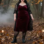 15 Plus Size Goth Cottagecore Outfits for Thanksgiving and Beyond: Chic Picks