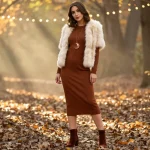 15 Soft Witchy Thanksgiving Outfits in Earthy Fall Colors: Cozy Witchwear