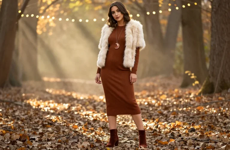 15 Soft Witchy Thanksgiving Outfits in Earthy Fall Colors: Cozy Witchwear